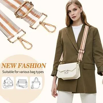 HUANLANG Adjustable Shoulder Strap for Handbags