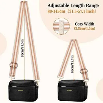 HUANLANG Adjustable Shoulder Strap for Handbags
