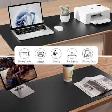 Aothia Leather Desk Pad Protector, Stylish and Functional