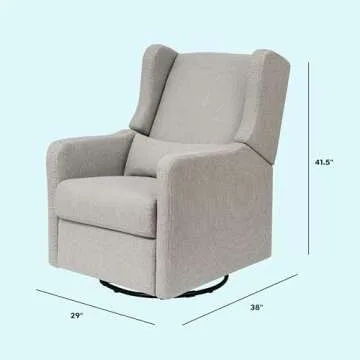 DaVinci Arlo Glider Recliner - Stylish & Safe Nursery Chair