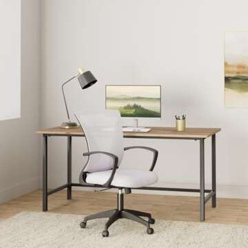 Mesh Office Chair Ergonomic Desk Chair Computer Chair with Lumbar Support Armrest Rolling Swivel Tas...