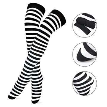 Keymall Retro Apron Bow Headband Dress Up Set for Girls