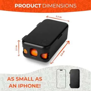 Pexter Dog Poop Bag Dispenser - Outdoor or Indoor Pet Waste Bag Dispenser Station - Stick-On or Screw-On Wall Mount - Poop Bags Storage Outdoor Container - Includes 4 Doggie Bag Rolls (Black)