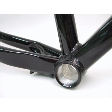 Gravity Mountain Bike Frame Set with Suntour XCT Fork Black