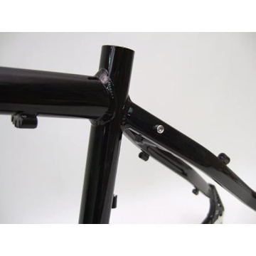 Gravity Mountain Bike Frame Set with Suntour XCT Fork Black