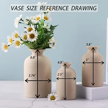 Ceramic Flower Vase for Stylish Home Decor and Gifts