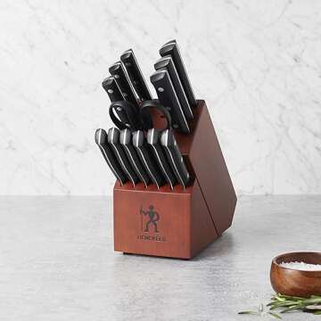 HENCKELS Everedge Dynamic 14-Piece Knife Set for All Chefs
