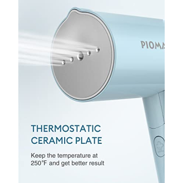 PIOMATIC Handheld Clothes Steamer for Quick Wrinkle Removal