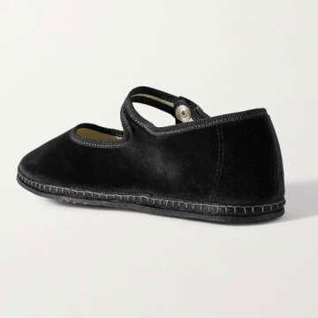 VorisVina Velvet Ballet Flats - Stylish & Comfortable Shoes for Women