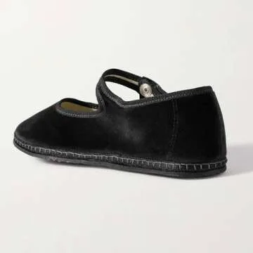 VorisVina Velvet Ballet Flats - Stylish & Comfortable Shoes for Women