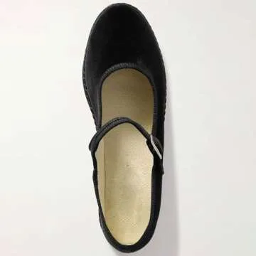 VorisVina Velvet Ballet Flats - Stylish & Comfortable Shoes for Women