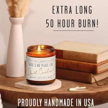 South Carolina Candle - Palmetto Palm & Pineapple Scent