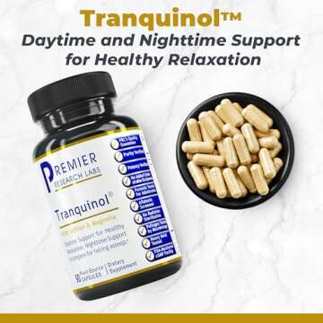 Premier Research Labs Tranquinol | Natural Sleep Aid Supplement for Deep Sleep Support and Calm Mind...