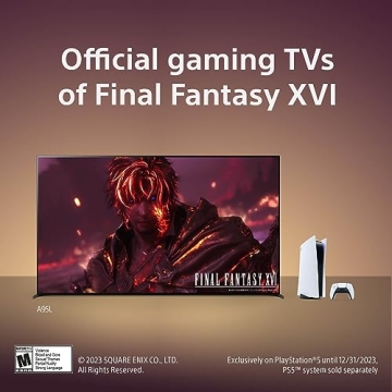 Sony QD-OLED 77" BRAVIA XR A95L 4K TV with Smart Features