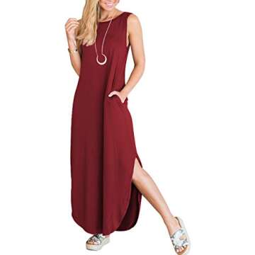 Stylish ANRABESS Loose Sundress for Summer Outings