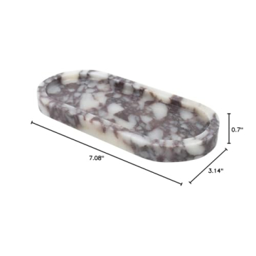 FutureStone Natural Marble Tray Elegant Home Organizer
