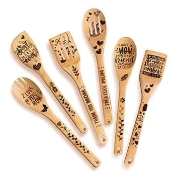 Unique Wooden Cooking Spoons for Mother's Day Gifts - Riveira 2025