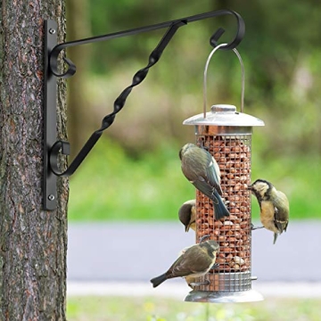 AMAGABELI 12 Inch Hanging Brackets for Outdoor Decor