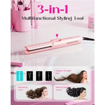 Wavytalk Airflow Styler - Ultimate 2-in-1 Hair Curler