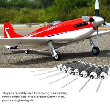 RC Hex Driver Set - 7pcs Hex Allen Screwdriver Kit 0.9mm 1.27mm 1.3mm 1.5mm 2.0mm 2.5mm 3.0mm Key Driver Repair Tools for Rc Car Traxxas Helicopter