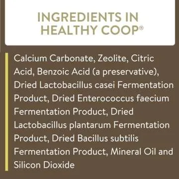 FlockLeader Healthy Coop – Probiotic Litter Additive, 12lbs
