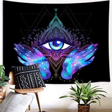 Evil Eye Tapestry for Unique Home Decor