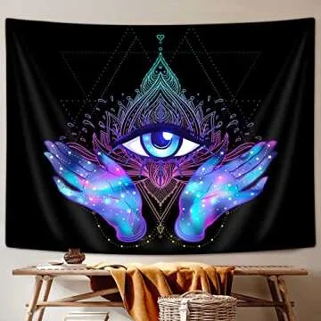 Evil Eye Tapestry for Unique Home Decor