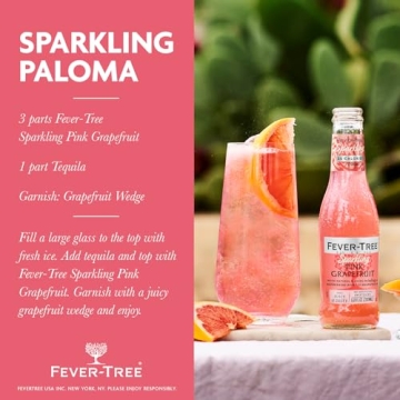 Fever Tree Sparkling Pink Grapefruit Premium Mixer - 200 ML Pack