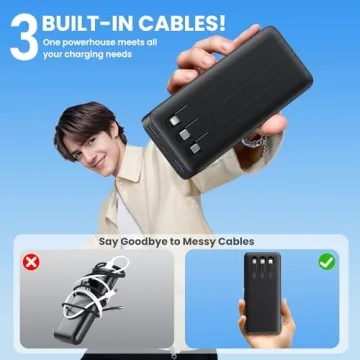 High-Capacity 50800mAh Power Bank with Fast Charging