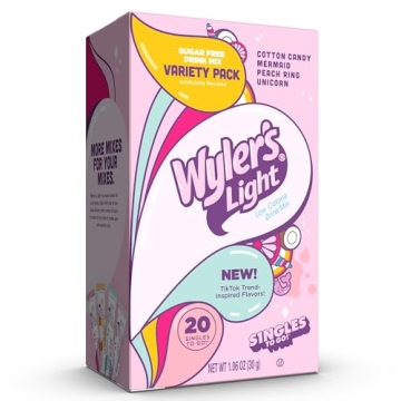 Wyler's Light Singles to Go Powder Packets - Flavorful Hydration Variety Pack