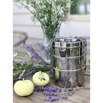 To-Go Ware 3-Tier Eco-Friendly Stainless Steel Lunch Box