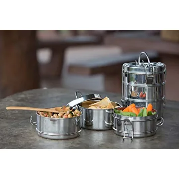 To-Go Ware 3-Tier Eco-Friendly Stainless Steel Lunch Box