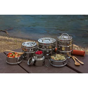 To-Go Ware 3-Tier Eco-Friendly Stainless Steel Lunch Box