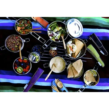 To-Go Ware 3-Tier Eco-Friendly Stainless Steel Lunch Box