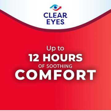 Clear Eyes Redness Relief Lubricant Redness Relief Eye Drops, 0.5 oz