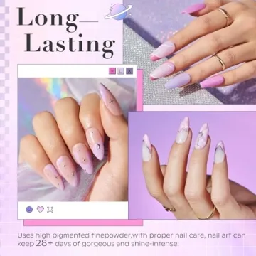 AZUREBEAUTY Dip Powder Nail Kit for Vibrant DIY Nails