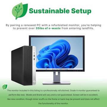 HP 400G5 ProDesk Desktop PC | Compact & Powerful Work Setup