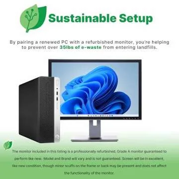 HP 400G5 ProDesk Desktop PC | Compact & Powerful Work Setup