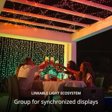 Twinkly 400 LED Light String - Smart Multicolor Lights