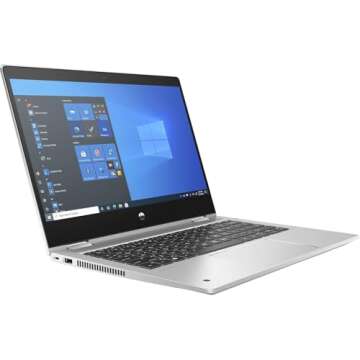 HP ProBook x360 435 G8 2-in-1 Touchscreen Laptop Computer, 13.3" FHD Notebook, AMD Ryzen 7 PRO 5850U...