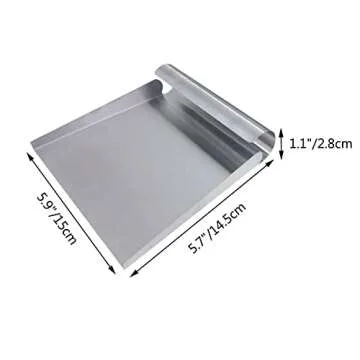 Versatile Stainless Steel Food Scooper for Kitchen & Pets