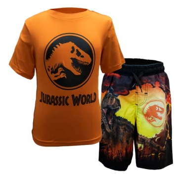 Jurassic World Swimwear Set for Boys Aged 4-7