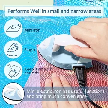 Mini Craft Iron Portable Handy Heat Press for DIY Projects