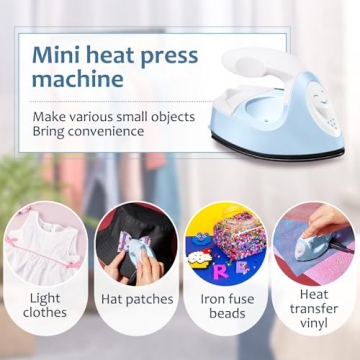 Mini Craft Iron Portable Handy Heat Press for DIY Projects
