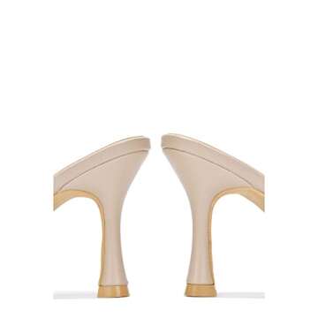 Cape Robbin Women's Stiletto Heels - Bow Accent Sandals