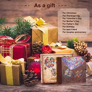 Retro Scrapbook Diary for Couples - 146 Pages