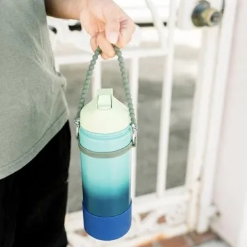 Ryan & Rose Water Bottle Handle for Easy Carry - Olive