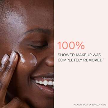 REN Clean Skincare - Perfect Canvas Clean Jelly Oil Cleanser - Non-Stripping Face Cleanser to Remove Makeup, Pollution & SPF, 3.3 fl oz