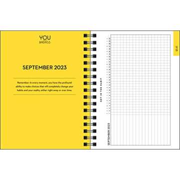 You Are a Badass Deluxe Organizer 17-Month 2023-2024 Monthly/Weekly Planner Cale