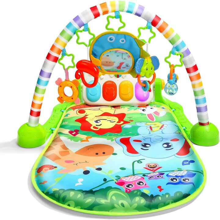 CUTE STONE Baby Gym Play Mat for Infants & Toddlers
